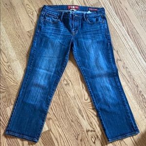Lucky Brand sweet n crop jeans
